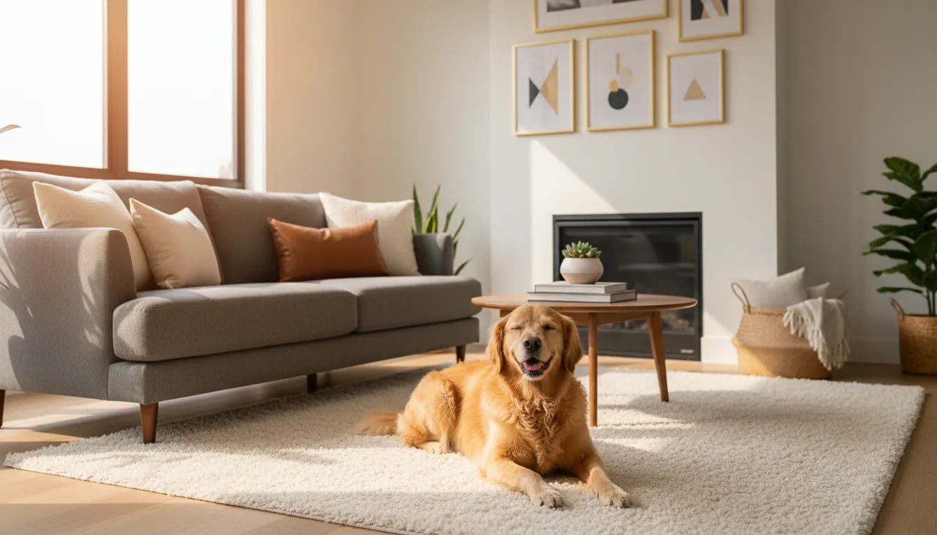 Hacks para la limpieza de tu hogar: elimina el pelo de perro en segundos