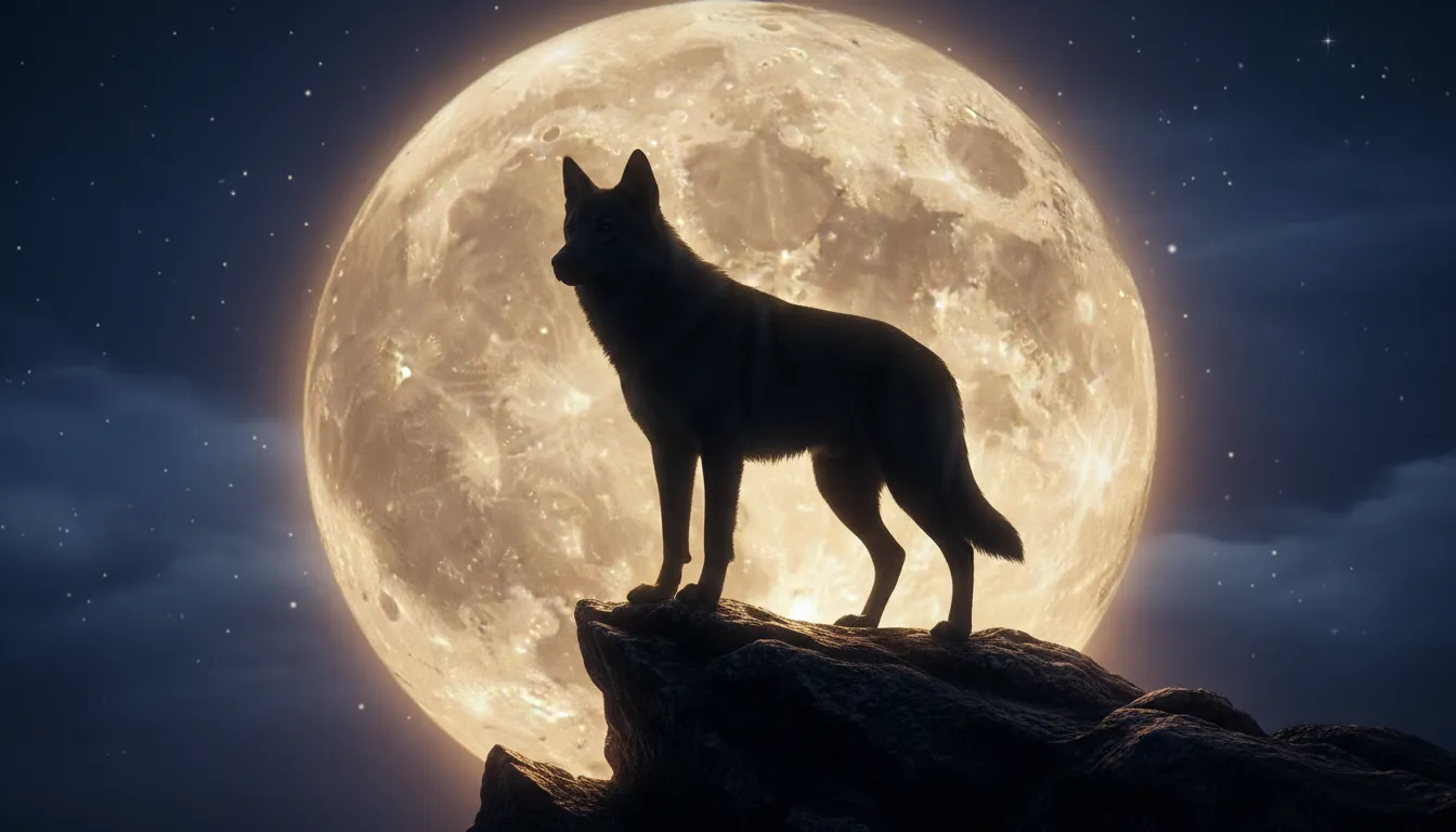 Por qué aúllan los perros a la luna: descubre el misterio canino