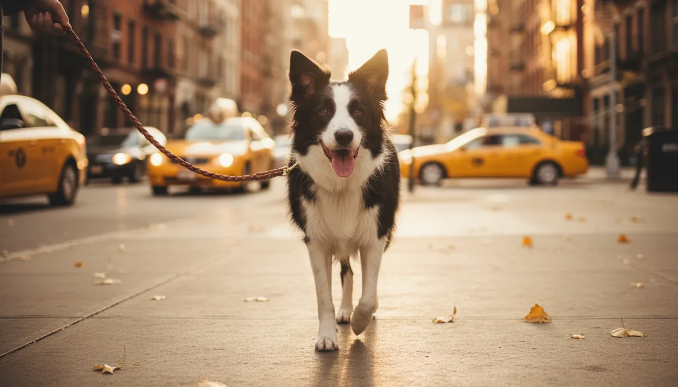Por qué nunca deberías pasear a tu perro sin correa en la ciudad